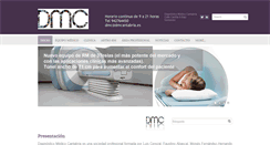 Desktop Screenshot of dmcantabria.es